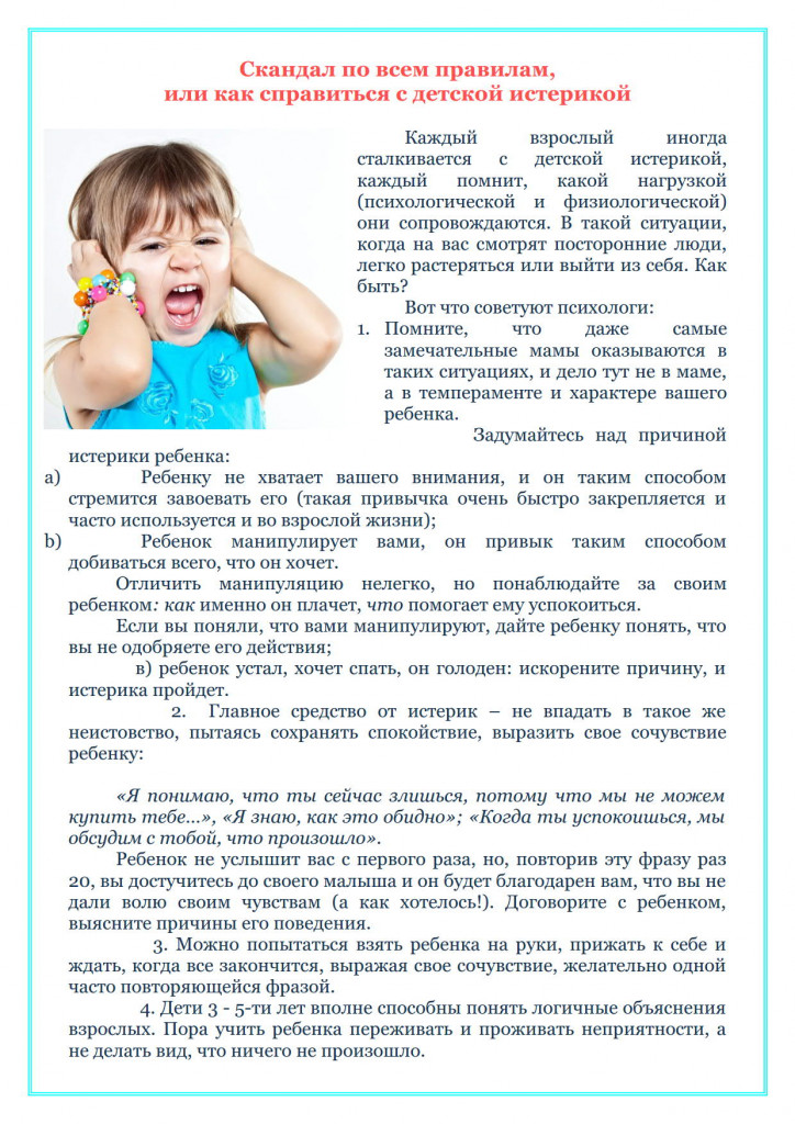 социальный педагог консультация для родителей детские истерики_1